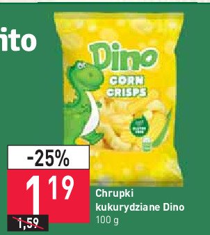 Chrupki kukurydziane Dino promocja