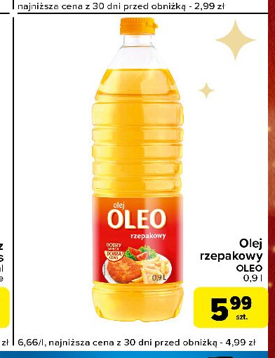 Olej Oleo promocja