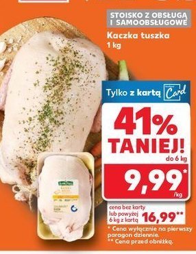 Kaczka tusza Stoisko mi臋sne promocja