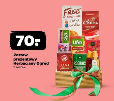 Zestaw prezentowy Herbaciany Ogród promocja w Netto