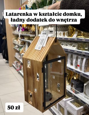 Latarenka w kształcie domku promocja w Pepco