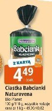 Ciastka Babciańki Naturavena promocja w Leclerc