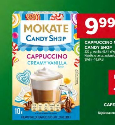 Cappuccino Candy Shop promocja w Stokrotka