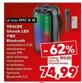 Głośnik tws rms 16 w Tracer promocja w Kaufland