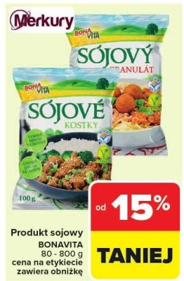 Produkt sojowy SOJOVY ANULAT, SOJOVE KOSTKI różne rodzaje promocja w Carrefour