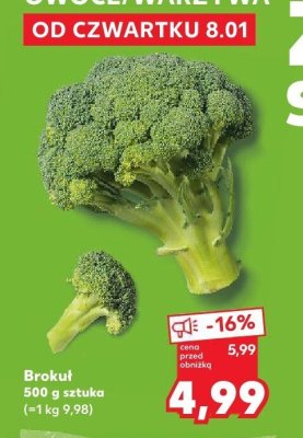 Brokuł Kaufland promocja w Kaufland