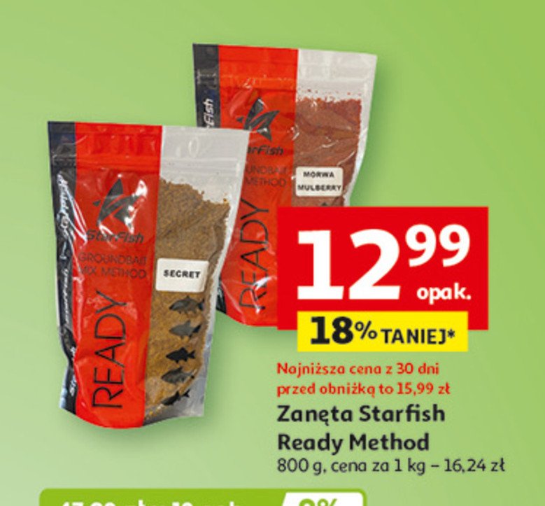 Zanęta ready method Starfish promocja w Auchan