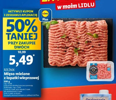 Mięso mielone z łopatki wieprzowej Rzeźnik codzienna dostawa promocja