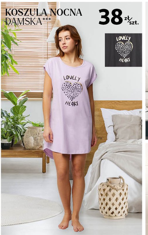 Koszula damska nocna Auchan inextenso promocja