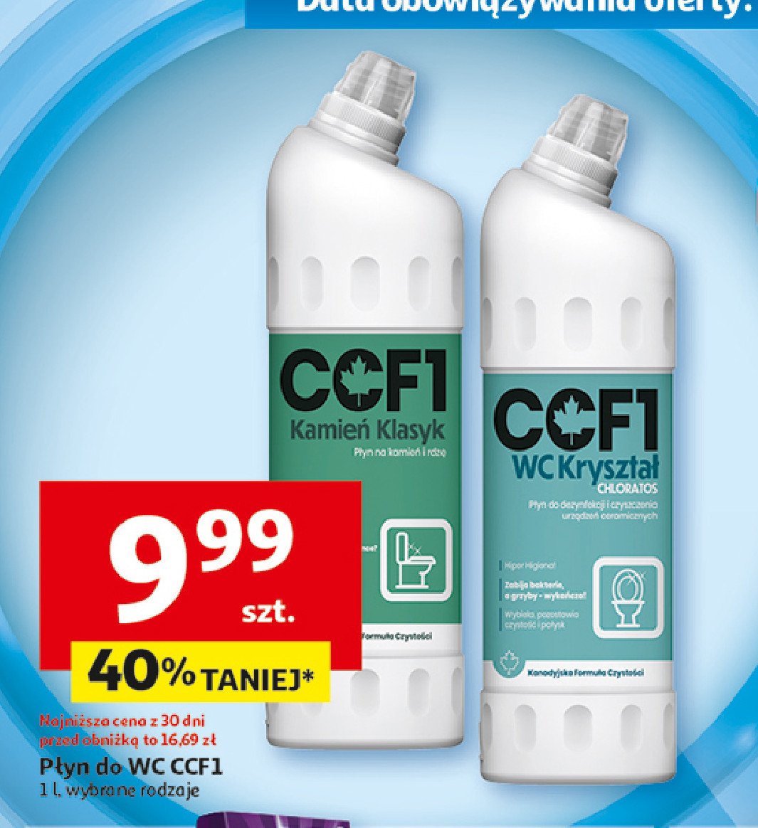 Płyn do wc kamień klasyk Ccf1 promocja w Auchan