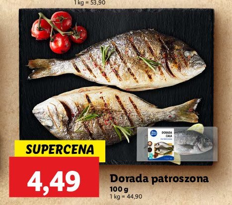 Dorada patroszona promocja w Lidl