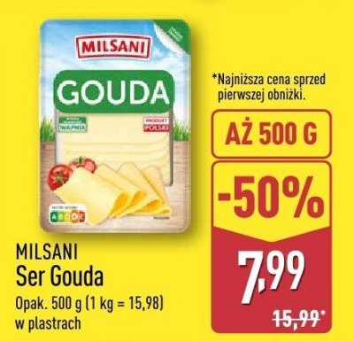 Ser Gouda  promocja w Aldi
