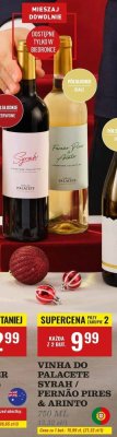 Wino VINHA DO PALACETE SYRAH / FERNÃO PIRES & ARINTO promocja w Biedronka
