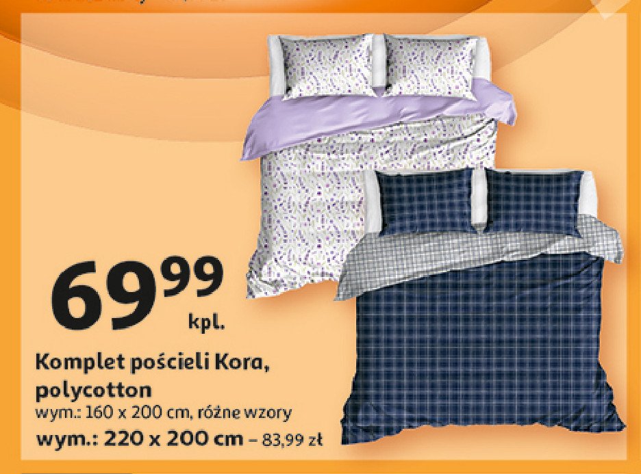 Komplet pościeli kora 160 x 200 promocja