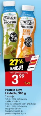 Protein Skyr Lindahls, 380 g promocja w Twój Market