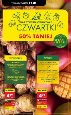 Topinambur promocja w Biedronka