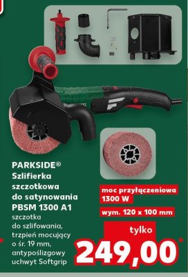 Szlifierka szczotkowa 1300w Parkside promocja