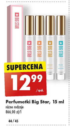 Perfumetka gold BIG STAR promocja