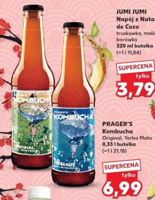 Napój z nata de coco truskawka, malina, borówka promocja w Kaufland