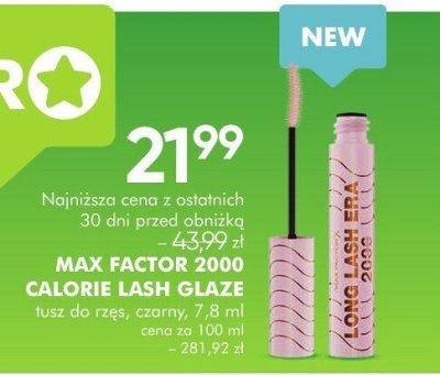 Tusz do rz臋s promocja w Super-Pharm
