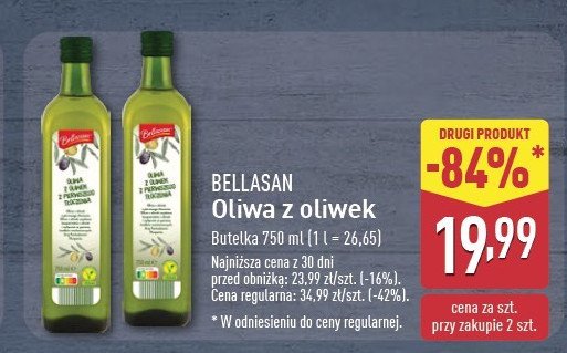 Oliwa z oliwek Bellasan promocja