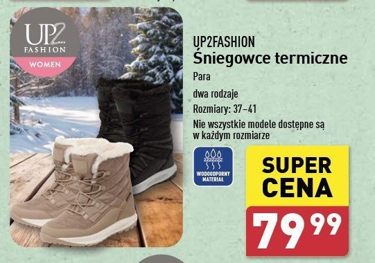 Śniegowce termiczne Up2fashion promocja