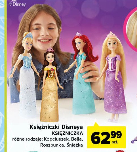Lalka princesses bella Disney promocja