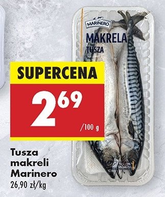 Makrela tusza Marinero promocja w Biedronka