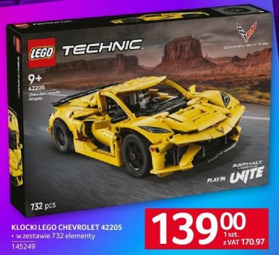 Klocki LEGO Chevrolet 42205 promocja w Selgros