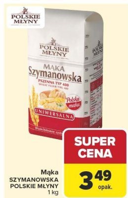 Mąka Szymanowska Polskie Młyny promocja w Carrefour