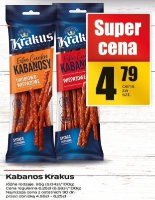 Kabanos Krakus promocja w Supeco