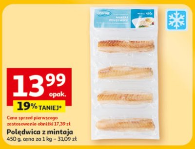 Polędwica z mintaja promocja w Auchan