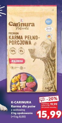 Karma dla psów z wołowiną promocja w Kaufland