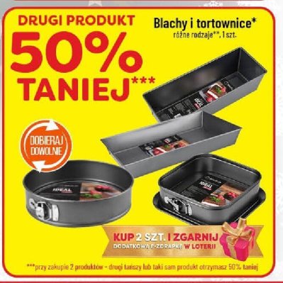 Blachy i tortownice różne rodzaje promocja w POLOmarket