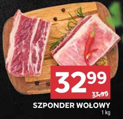 Szponder wołowy promocja w Stokrotka