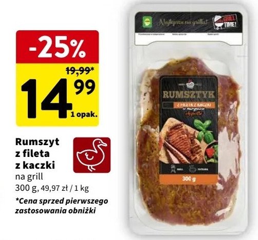 Rumsztyk z fileta z kaczki Ami promocja