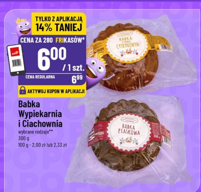Babka Wypiekarnia i Ciachownia promocja w POLOmarket