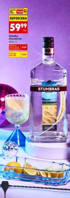 Wódka Stumbras 40% promocja w Biedronka