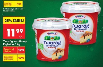 Ser promocja w Biedronka