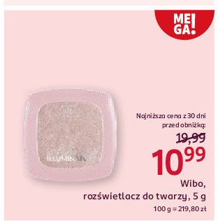 Rozświetlacz prasowany nr 2 Wibo diamond illuminator promocja