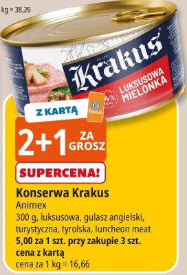 Konserwa Krakus luksusowa promocja w Leclerc