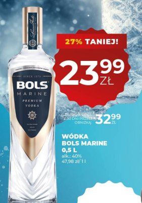 Wódka Bols Marine 0,5L promocja w Duży Ben