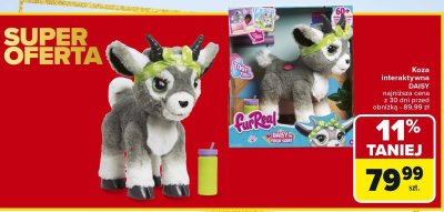 Koza interaktywna DAISY FURREAL promocja w Carrefour