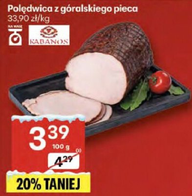 Polędwica z góralskiego pieca promocja w Delikatesy Centrum