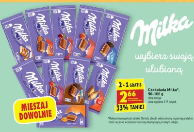Czekolada Milka daim promocja
