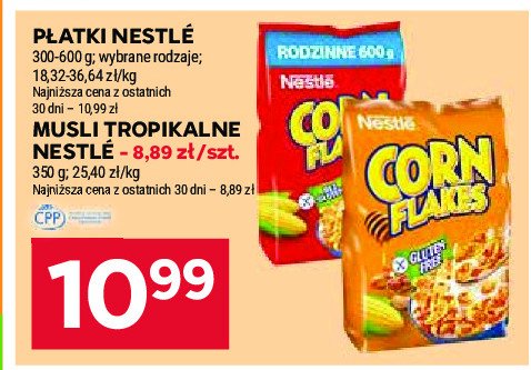 Musli tropical Musli (nestle) promocja