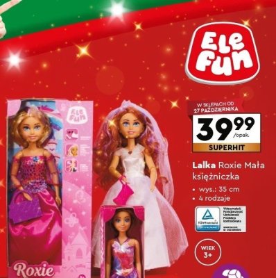 Lalka Roxie Mała księżniczka promocja w Biedronka