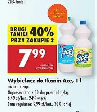 Odplamiacz lemon Ace promocja