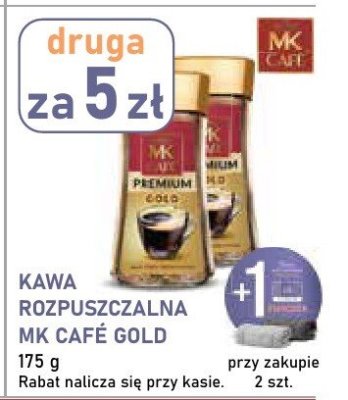 Kawa rozpuszczalna MK CAFÉ GOLD promocja w Stokrotka