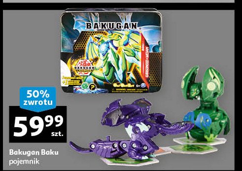 Puszka kolekcjonerska bakugan baku-tin Spin master promocja